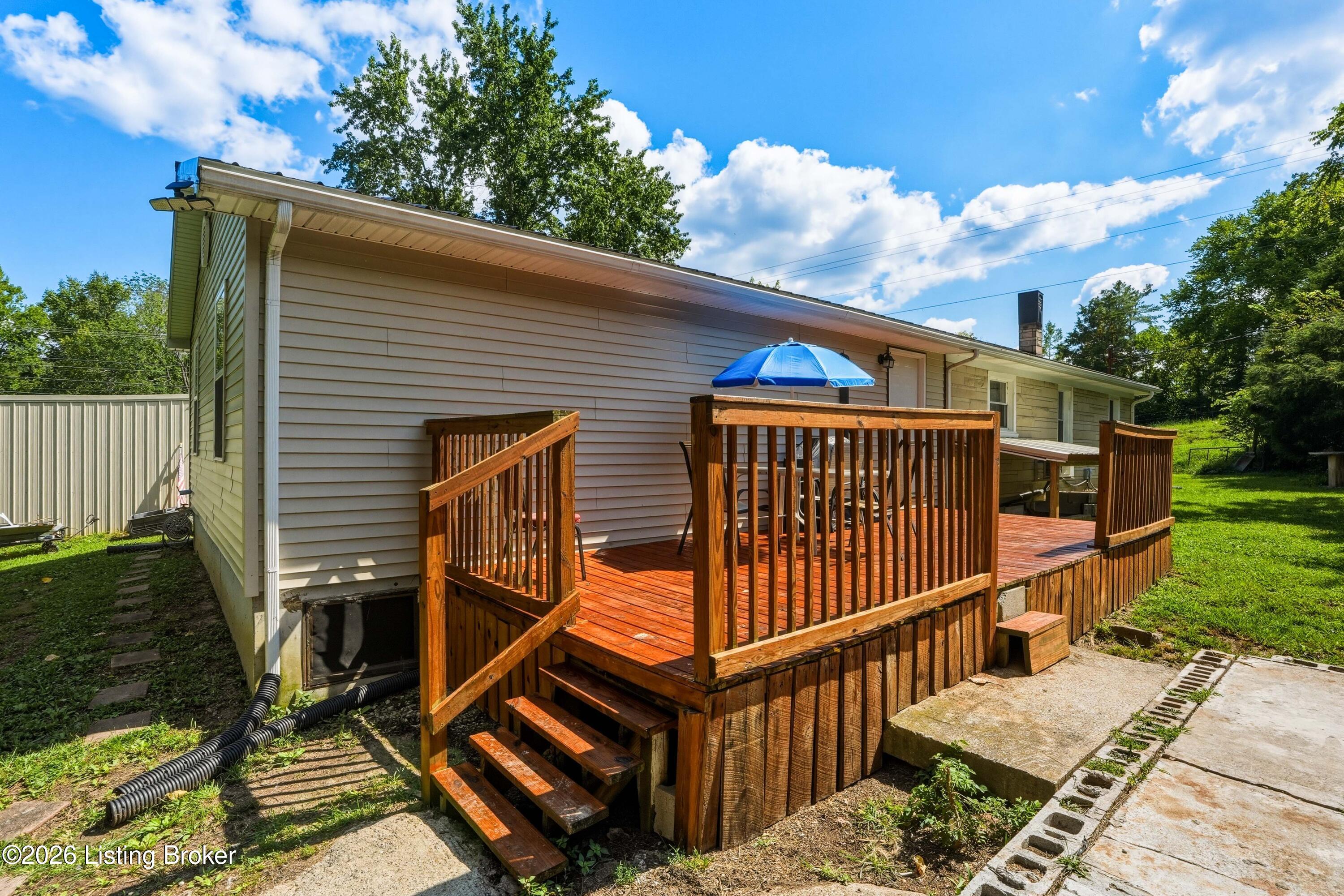 2983 Falls Of Rough Road Caneyville, KY 42721 - Photo 33 of 36 34_Rear_Deck_Steps