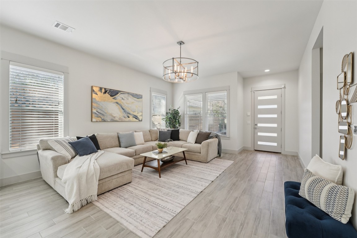 3711 Cedar Street Austin, TX 78705 - Photo 6 of 40 a living room with furniture and a large window