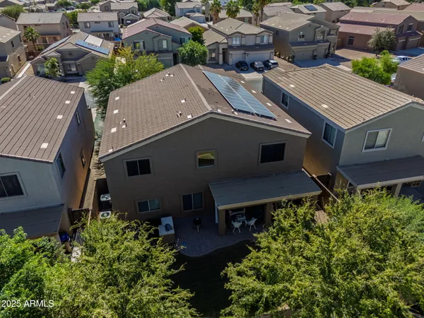 a view of a house with a garage