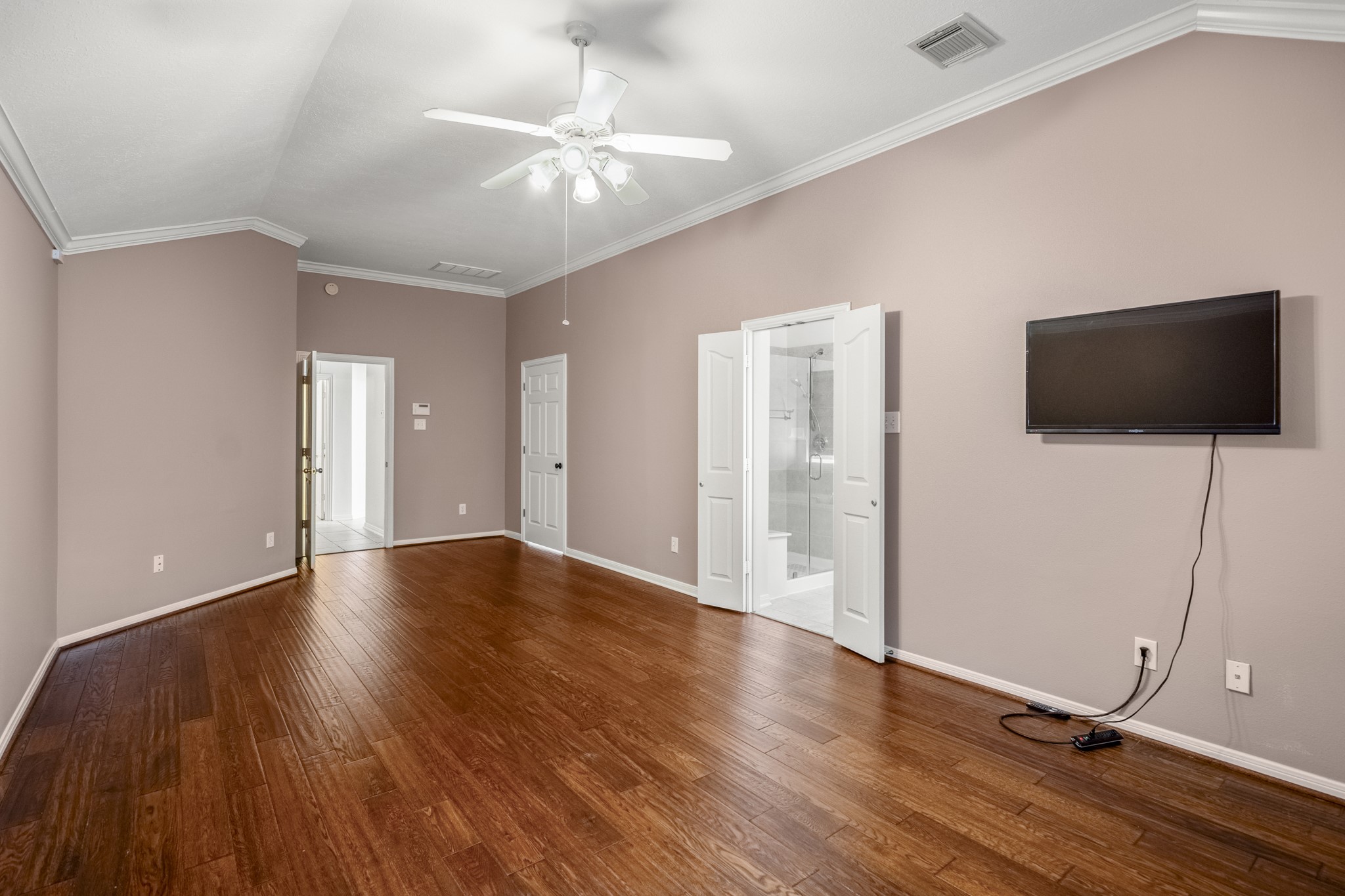 15 Heron Hollow Court Spring, TX 77382 - Photo 29 of 42 wooden floor in an empty room with a window