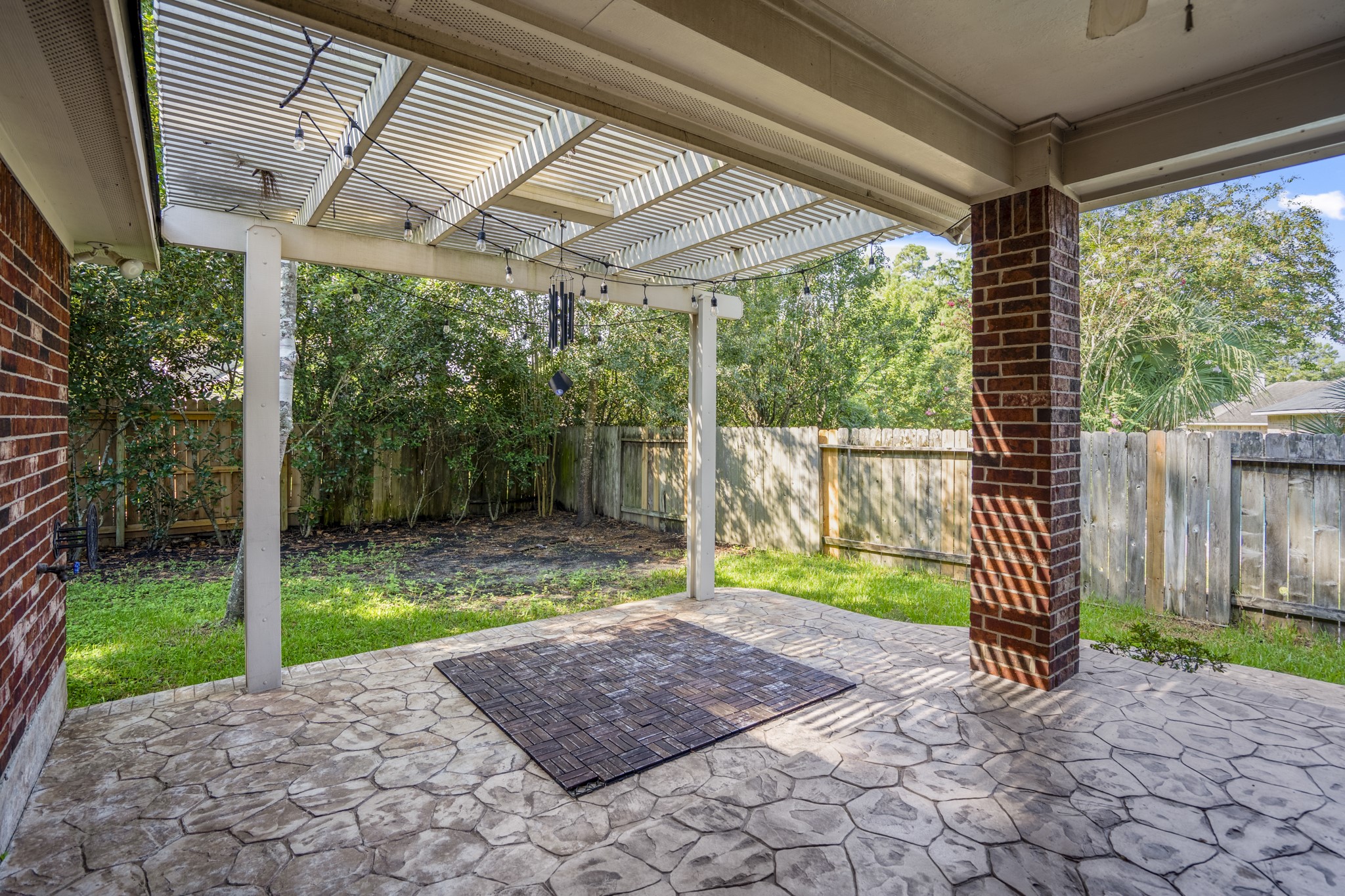 15 Heron Hollow Court Spring, TX 77382 - Photo 37 of 42 a view of a yard with a sink and garden