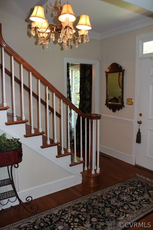 207 Rivers Bend Circle Chester, VA 23836 - Photo 3 of 36 a view of staircase with a rug