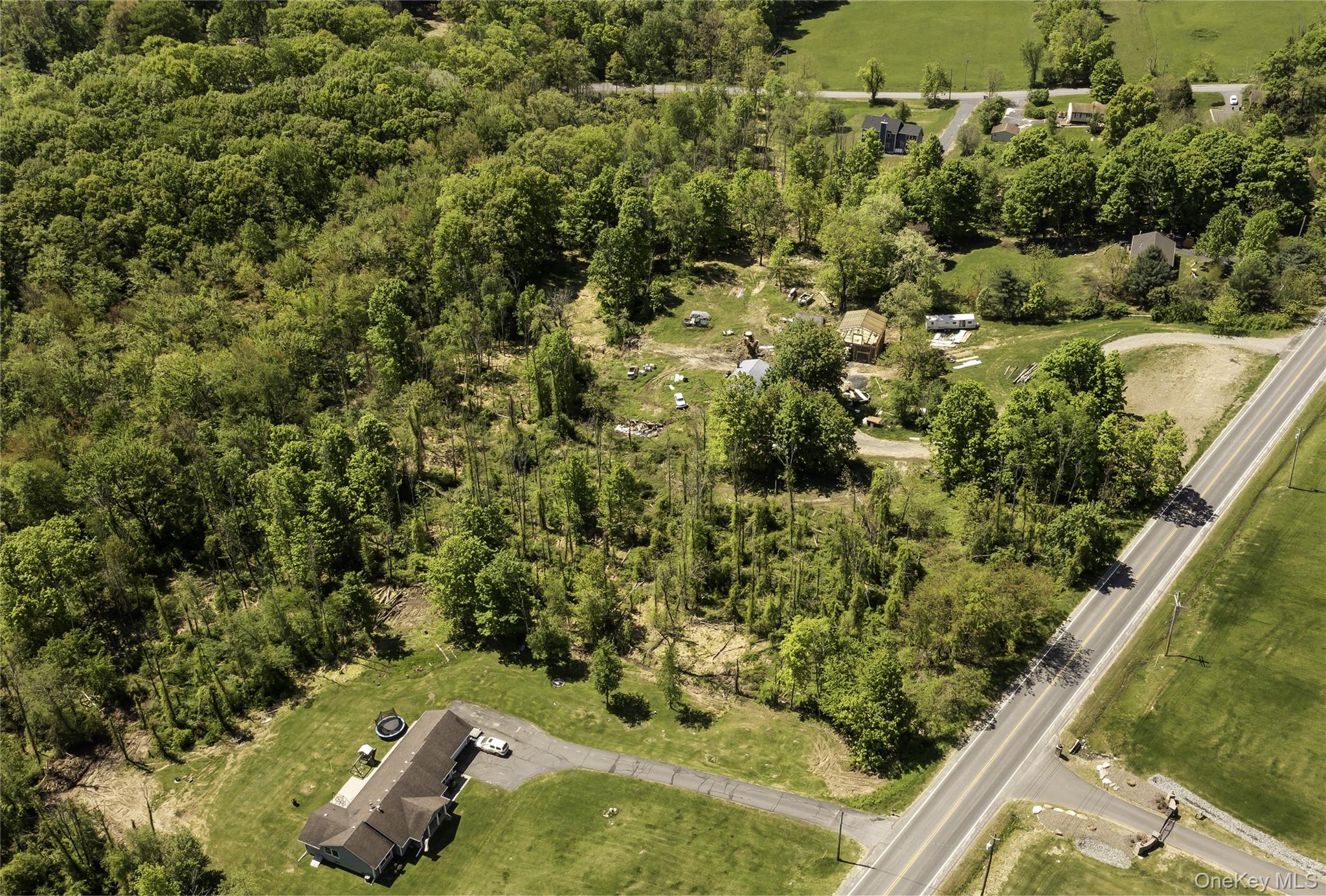 Old Mountain Road Otisville, NY 10963 - Photo 6 of 8 an aerial view of a residential houses with yard