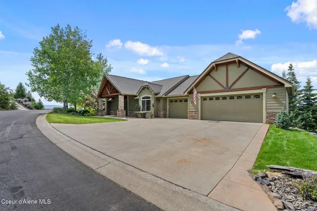 $1,395,000 | 3517 East Falcon Ridge Court, Coeur D'Alene, ID 83814