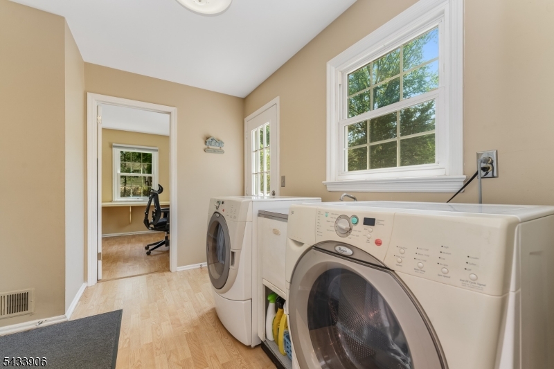 14 Lexington Road Annandale, NJ 08801 - Photo 18 of 47 a utility room with dryer and washer