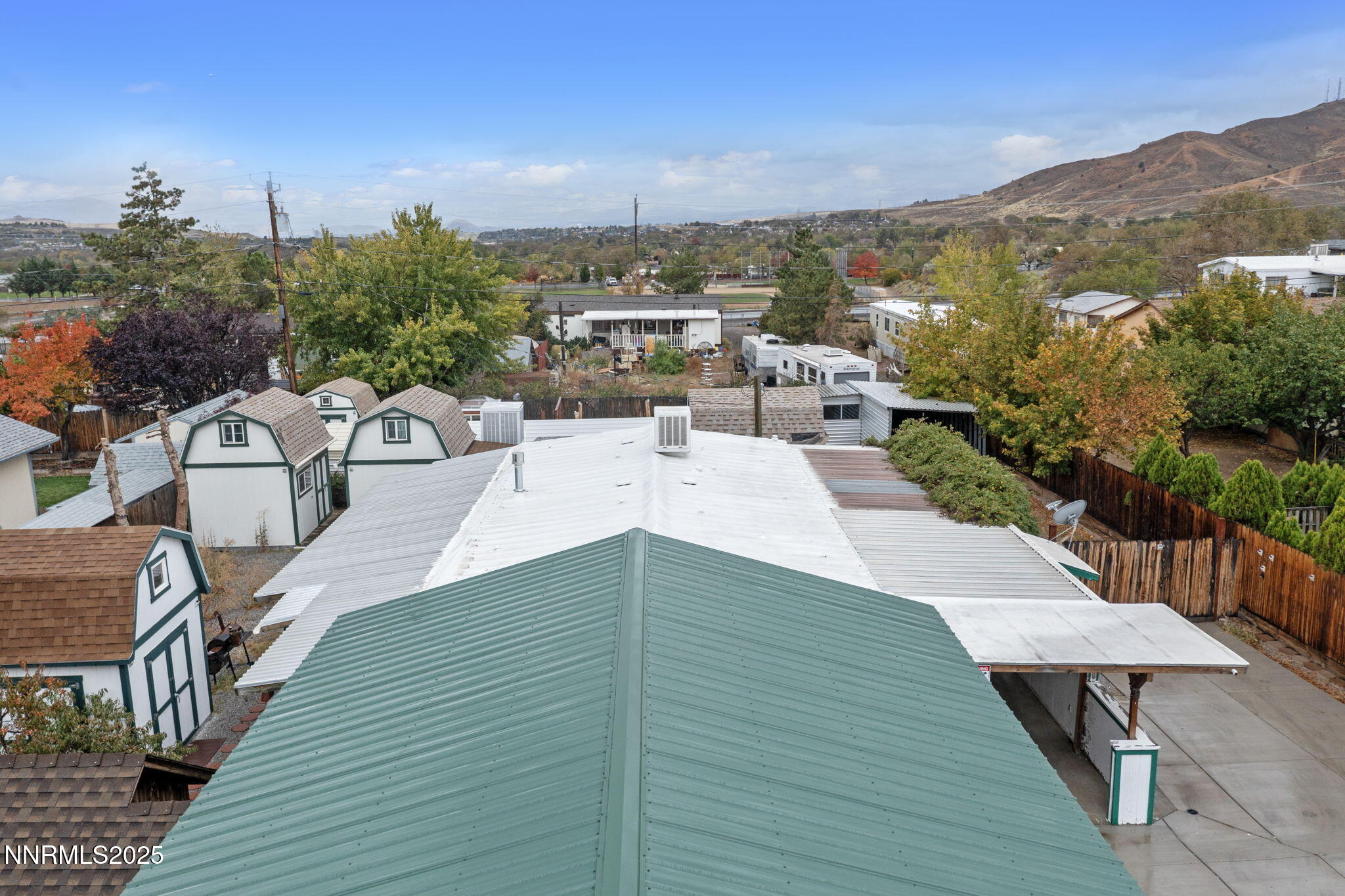 180 Staci Way Sun Valley, NV 89433 - Photo 13 of 71 a view of a terrace from a balcony