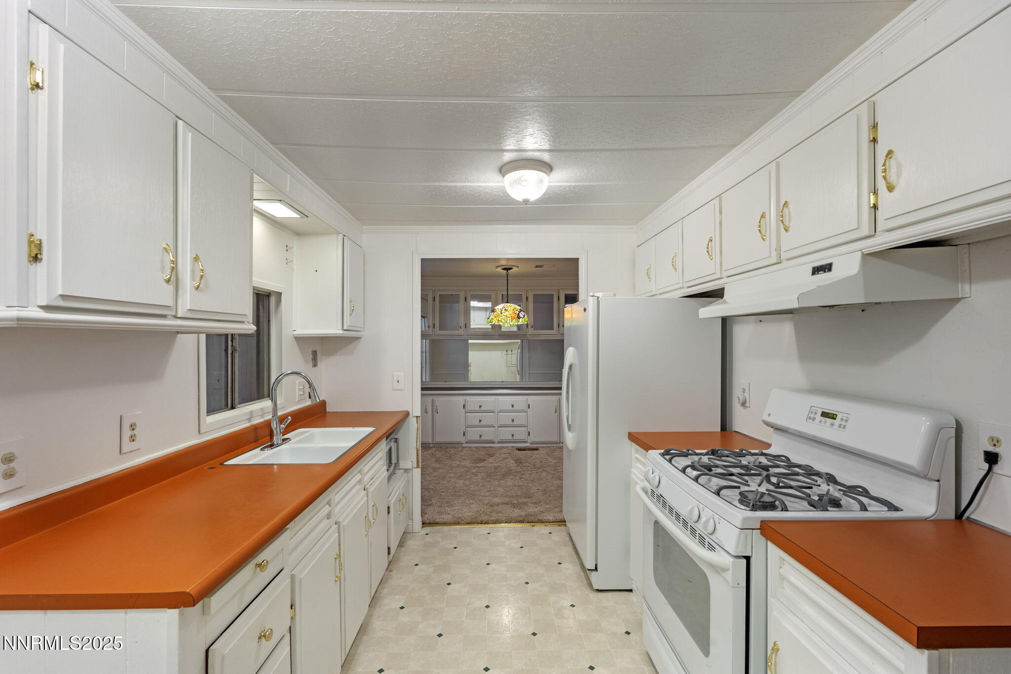 180 Staci Way Sun Valley, NV 89433 - Photo 23 of 71 a kitchen with stainless steel appliances a stove a sink and a refrigerator