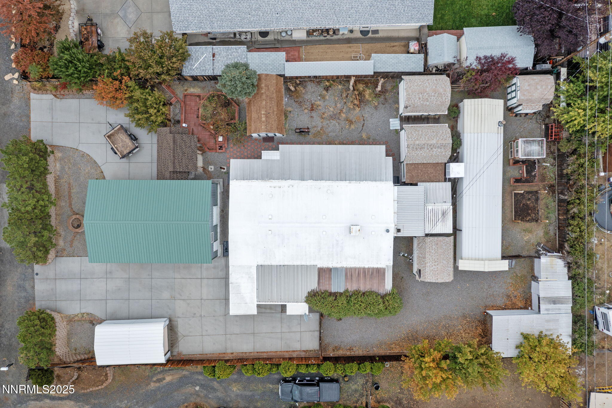 180 Staci Way Sun Valley, NV 89433 - Photo 71 of 71 an aerial view of residential houses with outdoor space