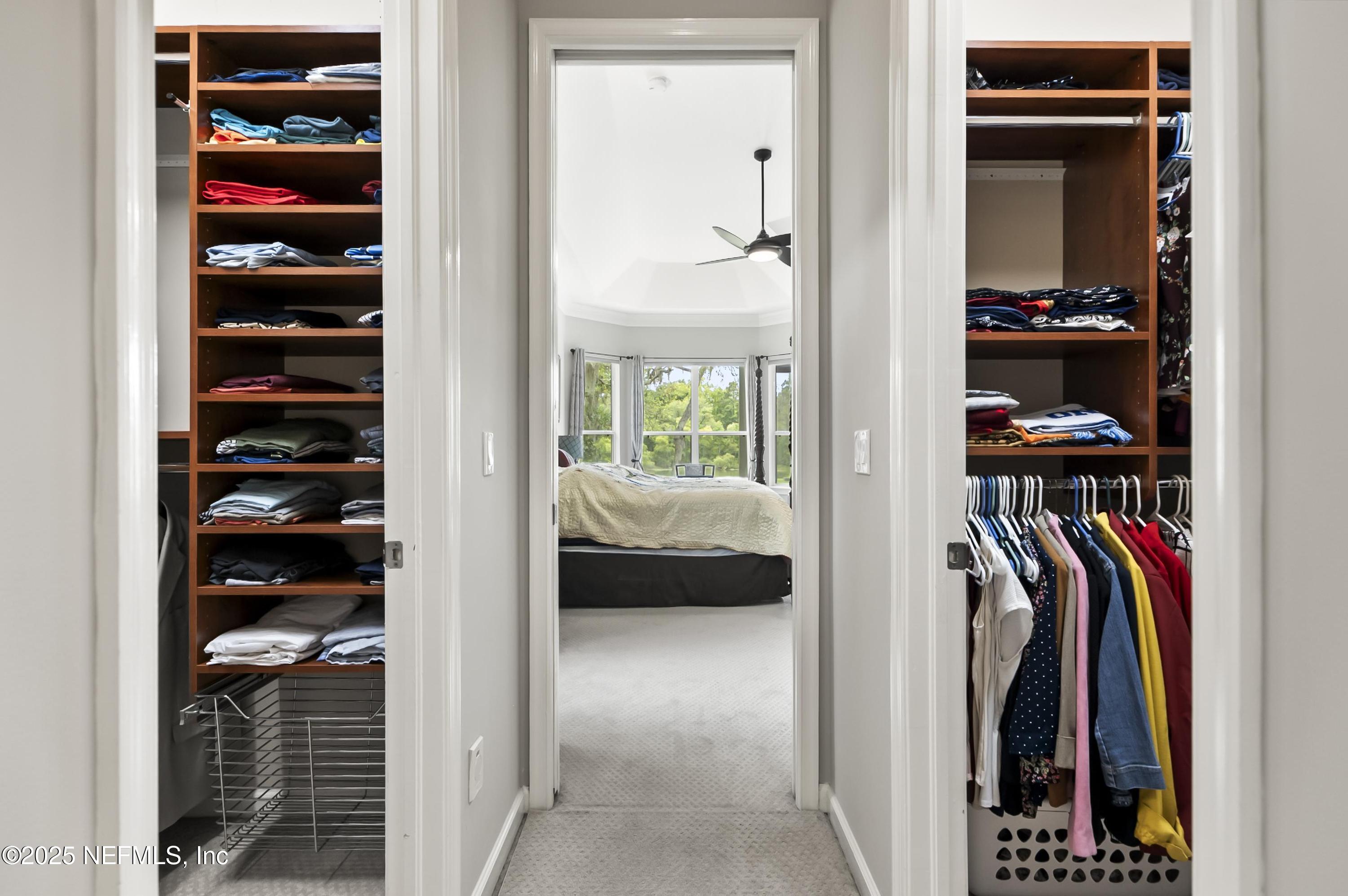 649 Treehouse Circle St. Augustine, FL 32095 - Photo 53 of 207 Dual Closets with Organizers