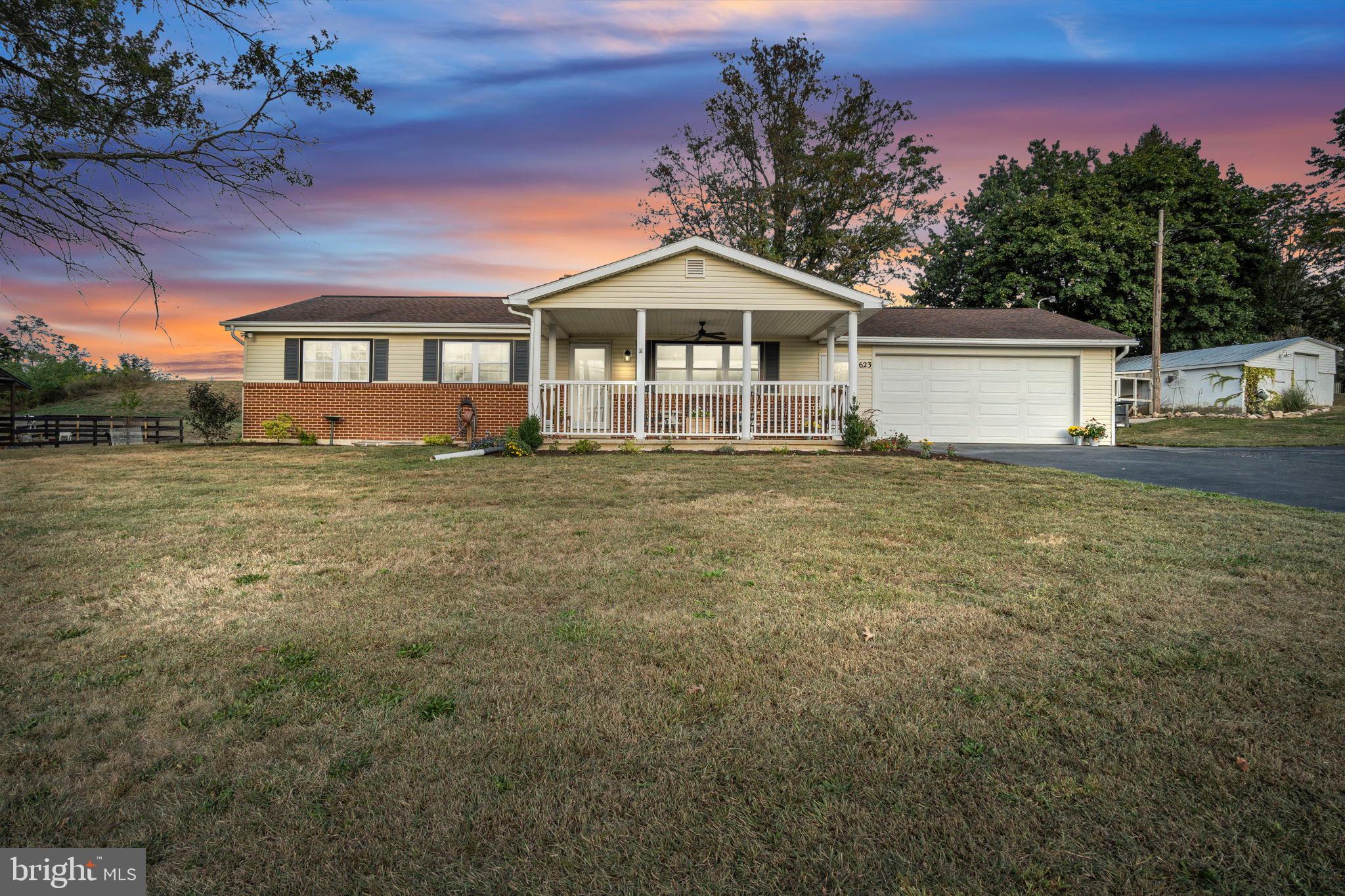 623 Bloserville Road Newville, PA 17241 - Photo 46 of 49 a front view of a house with a yard