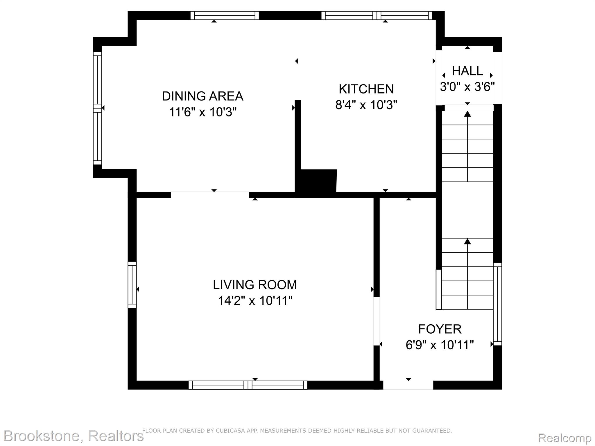 704 Perry Street Pontiac, MI 48342 - Photo 29 of 31 1st floor layout