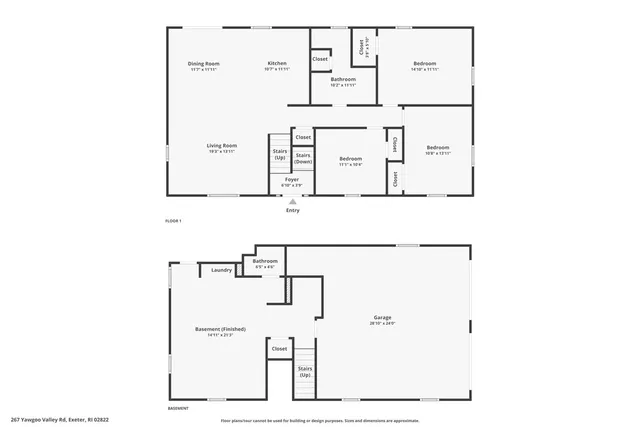 $520,000 | 267 Yawgoo Valley Road, Exeter, RI 02822