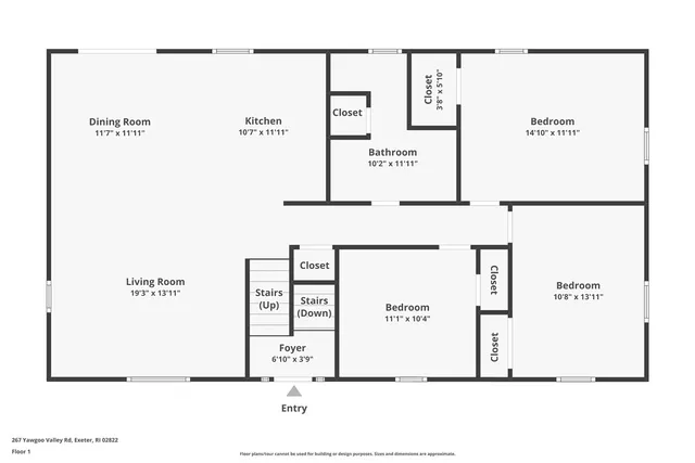 $520,000 | 267 Yawgoo Valley Road, Exeter, RI 02822