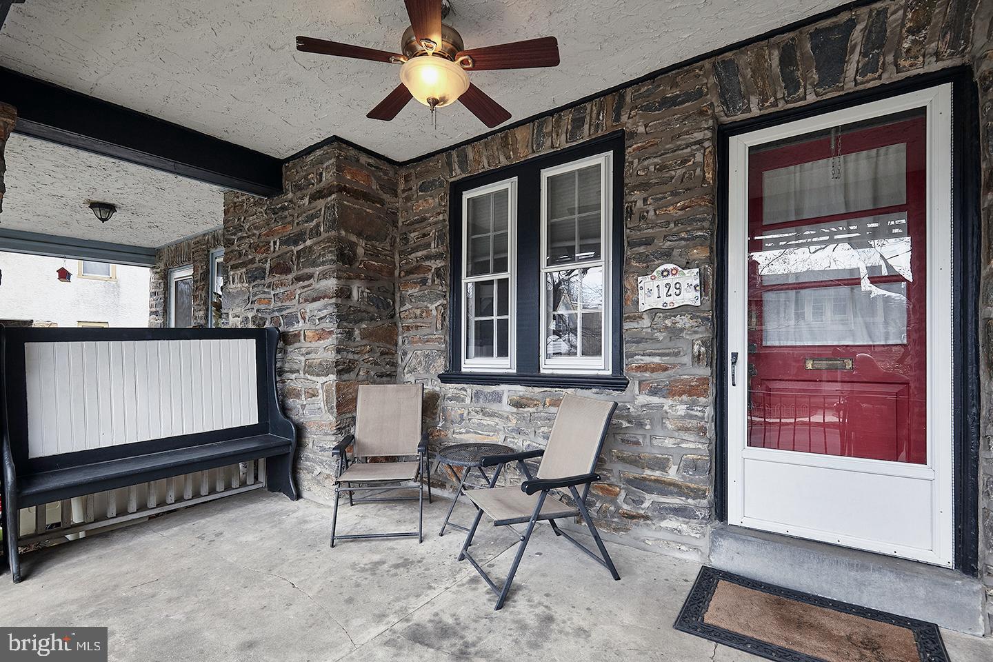 129 Winchester Road Merion Station, PA 19066 - Photo 2 of 19 Front Porch