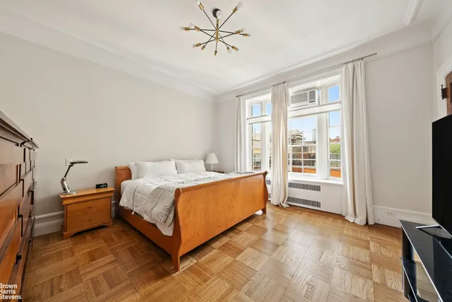 an open kitchen with dining table and chairs