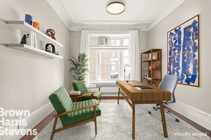 a spacious bedroom with a bed and a window