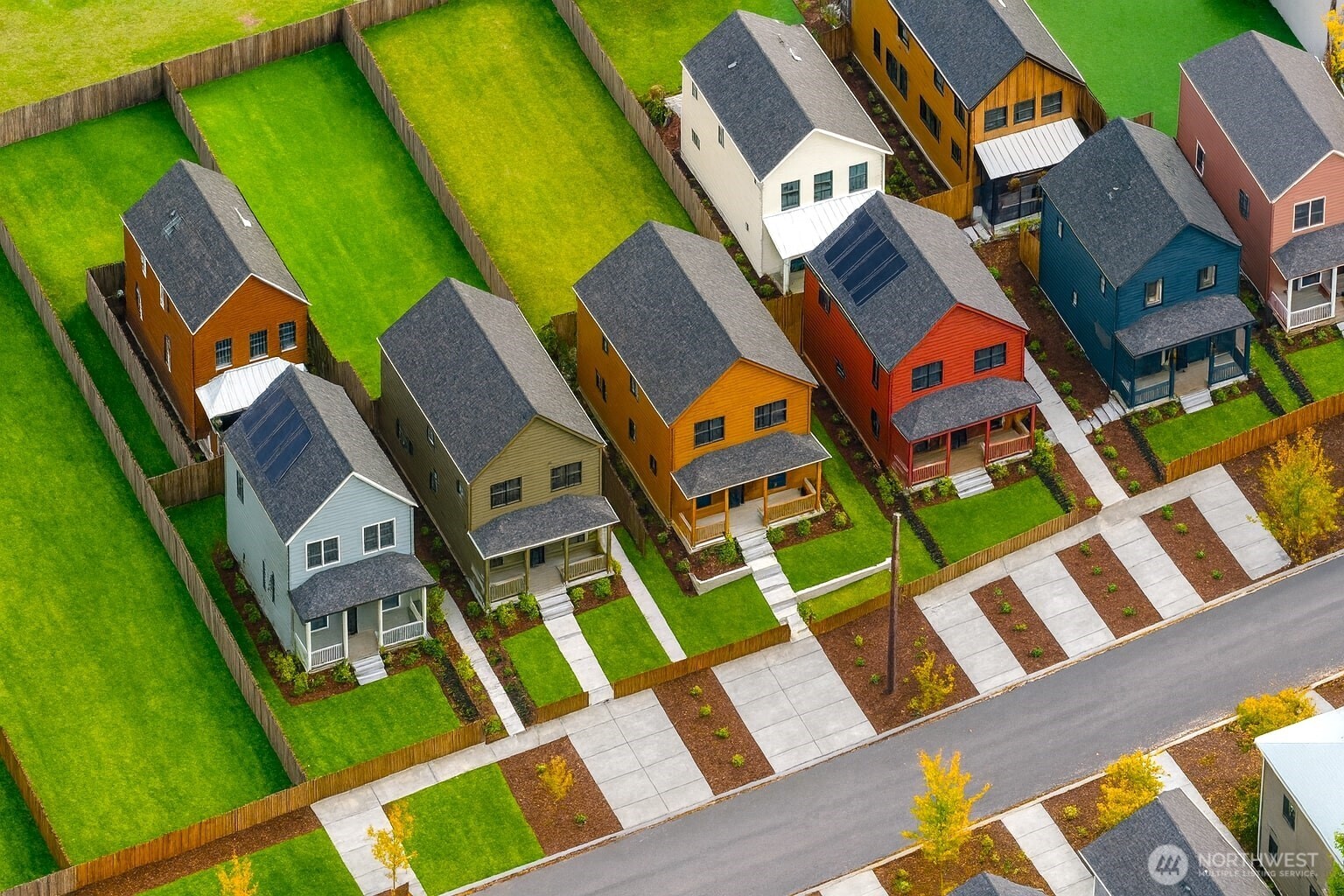 1322 St Paul Street Bellingham, WA 98229 - Photo 10 of 10 aerial view of a house with a yard
