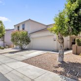 a house view with a outdoor space