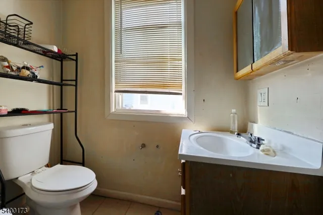 a bathroom with a sink and a toilet