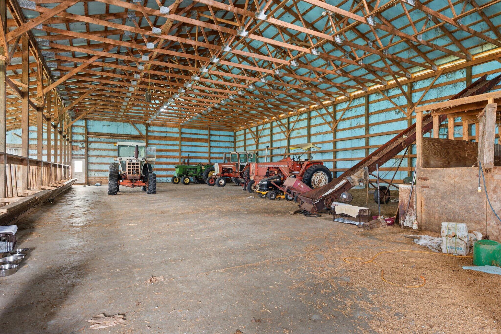 358 Cambridge Road Harmony, ME 04942 - Photo 37 of 53 Barn Interior