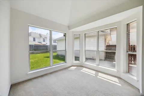 a view of room with window