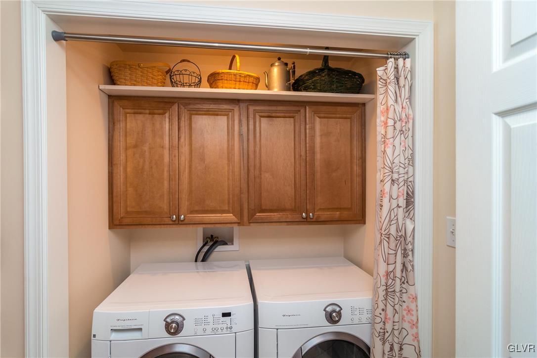 4127 Lower Saucon Road Hellertown, PA 18055 - Photo 20 of 28 a utility room with dryer and washer