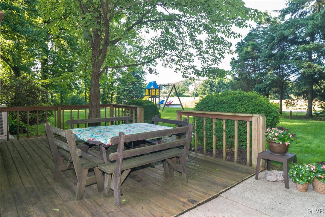 4127 Lower Saucon Road Hellertown, PA 18055 - Photo 24 of 28 a garden view with a seating space