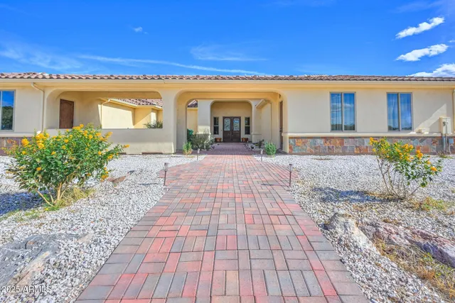 front view of a house