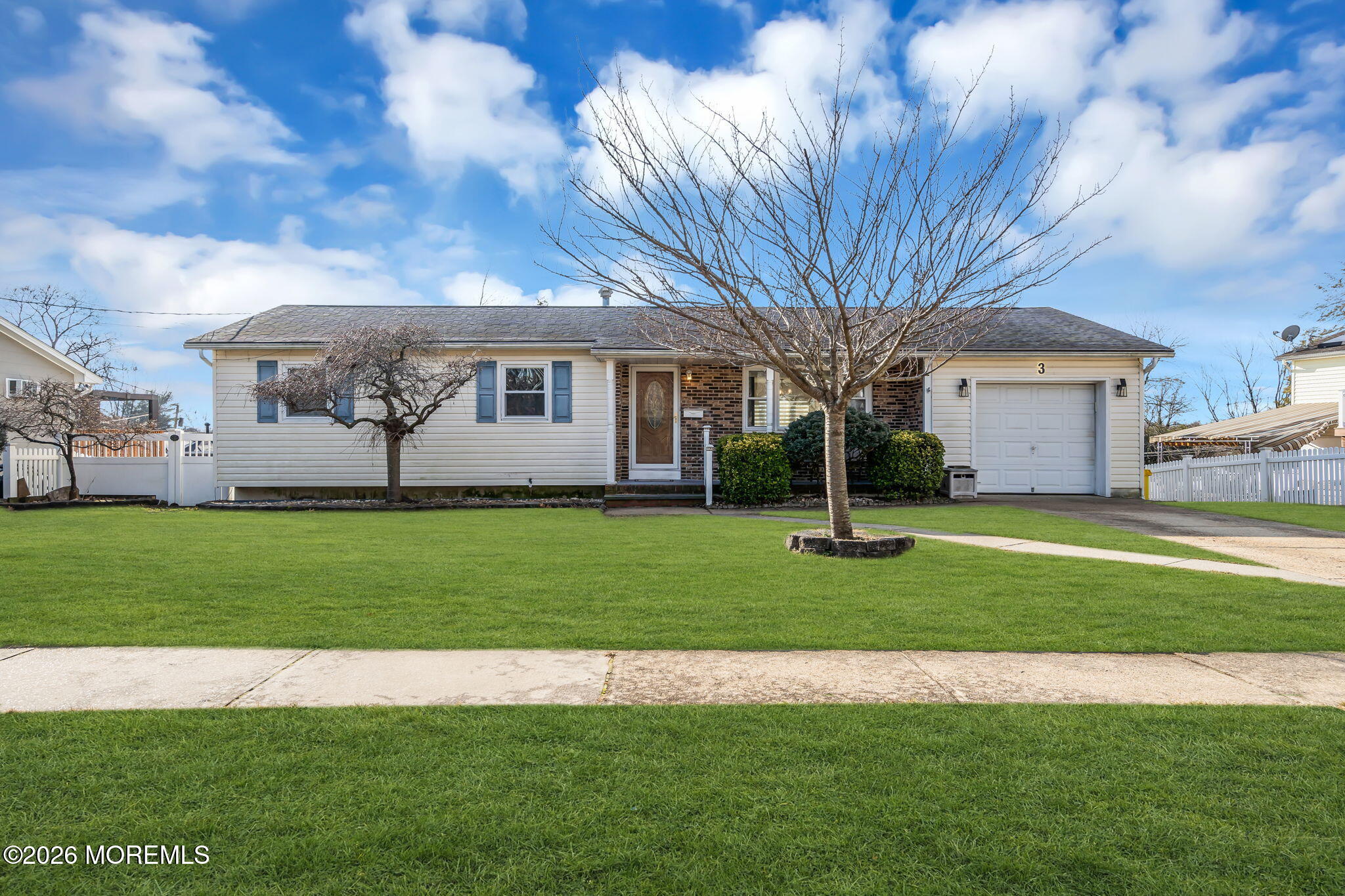 3 Bruce Terrace Jackson, NJ 08527 - Photo 2 of 37 a front view of house with yard and green space