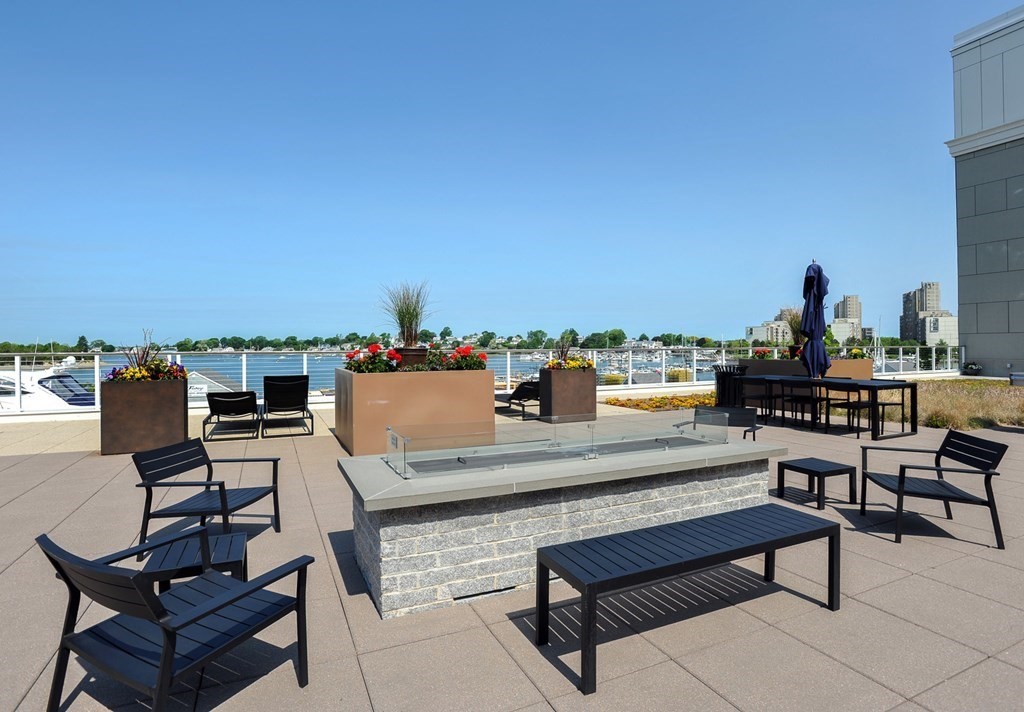 10 Shipyard Drive, Unit 401 Hingham, MA 02043 - Photo 18 of 24 a view of a terrace with seating area