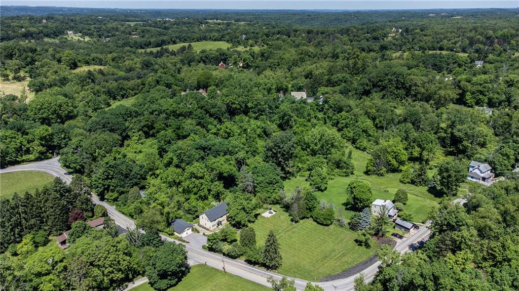 348 Scaife Road Sewickley, PA 15143 - Photo 3 of 25 an aerial view of a residential houses with outdoor space and trees