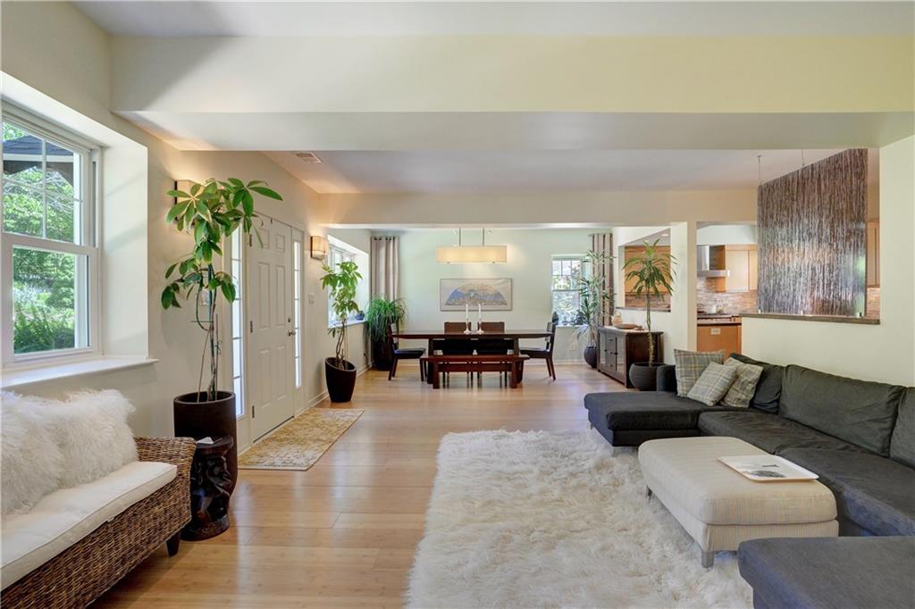 348 Scaife Road Sewickley, PA 15143 - Photo 6 of 25 a living room with furniture and a large window