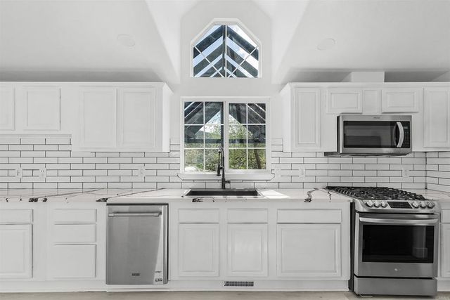 a view of a bathroom with a sink