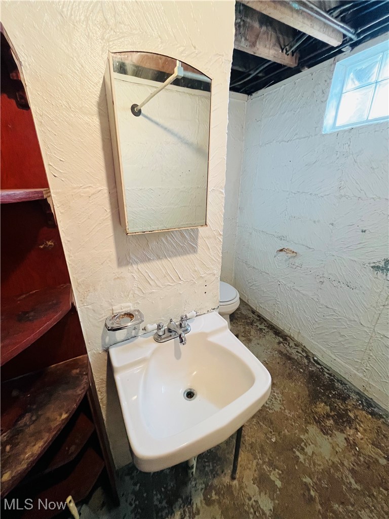 3210 Austinburg Road Ashtabula, OH 44004 - Photo 45 of 48 Bathroom featuring a sink and toilet