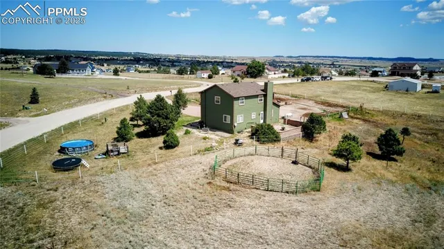 a view of a swimming pool with outdoor space