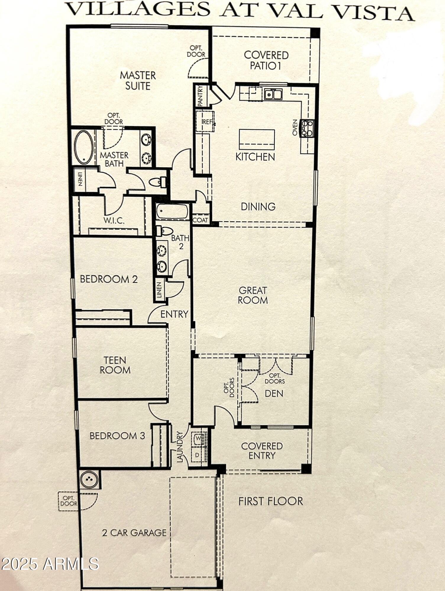 4273 South Red Rock Street Gilbert, AZ 85297 - Photo 40 of 40 Floorplan