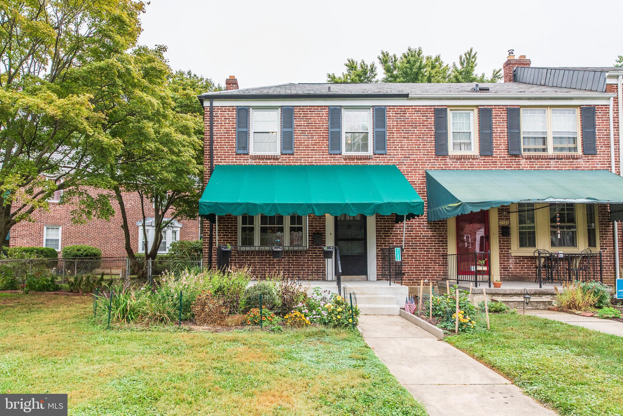 7133 Heathfield Road Baltimore, MD 21212 - Photo 3 of 36 EXTERIOR FRONT