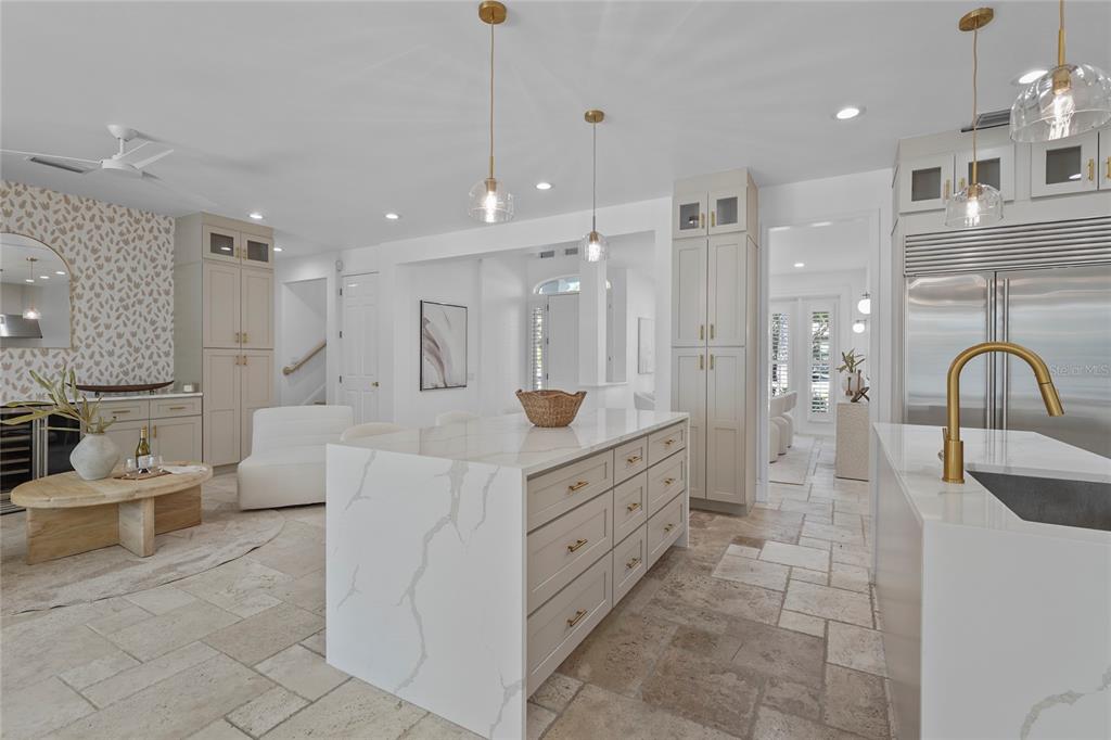 1826 Boyce Street Sarasota, FL 34239 - Photo 17 of 98 a large bathroom with a double vanity sink and a mirror