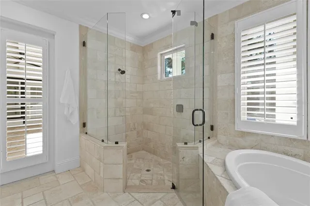 a view of a balcony door