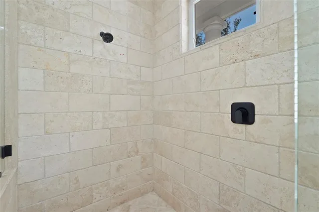 a view of a balcony with wooden floor and outdoor space