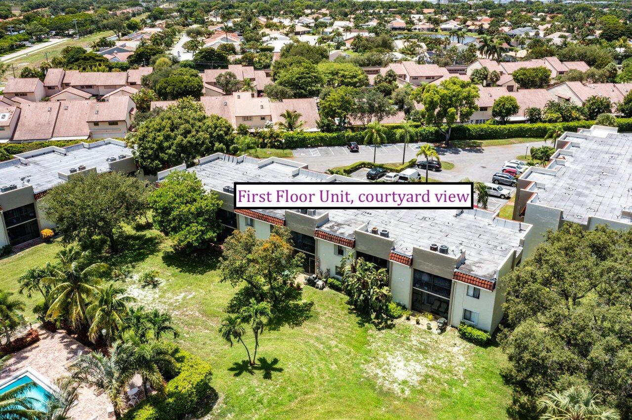 150 Northwest 70th Street, Unit 104 Boca Raton, FL 33487 - Photo 2 of 27 courtyard view