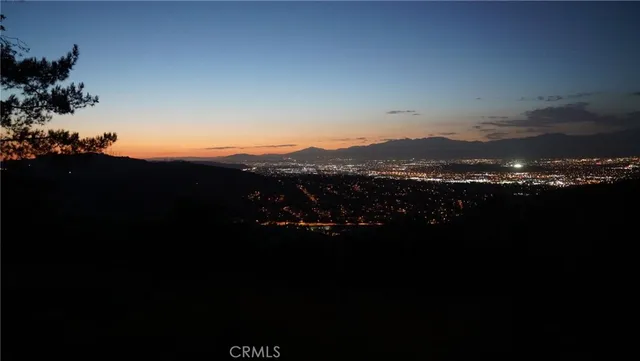 a view of city and mountain