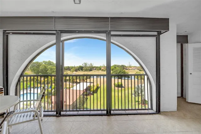 a view of front door