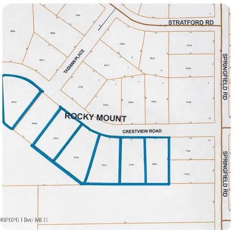 $25,000 | Lot 6 Crestview Road, Rocky Mount, NC 27801