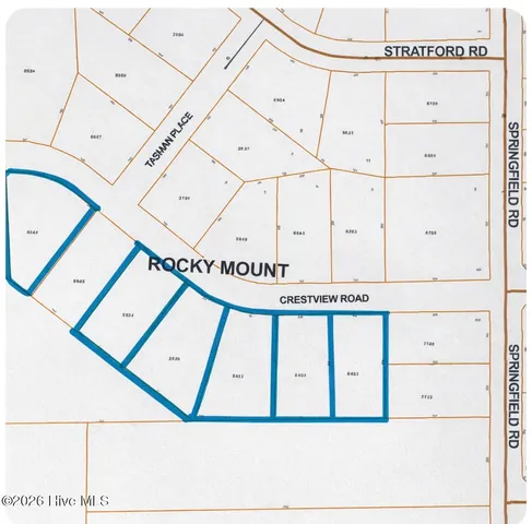 $25,000 | Lot 6 Crestview Road, Rocky Mount, NC 27801