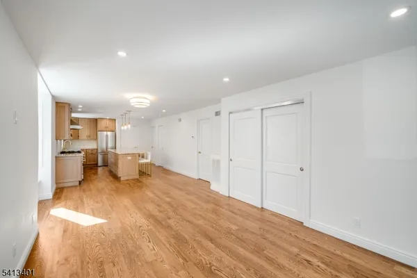 a view of a livingroom with a furniture