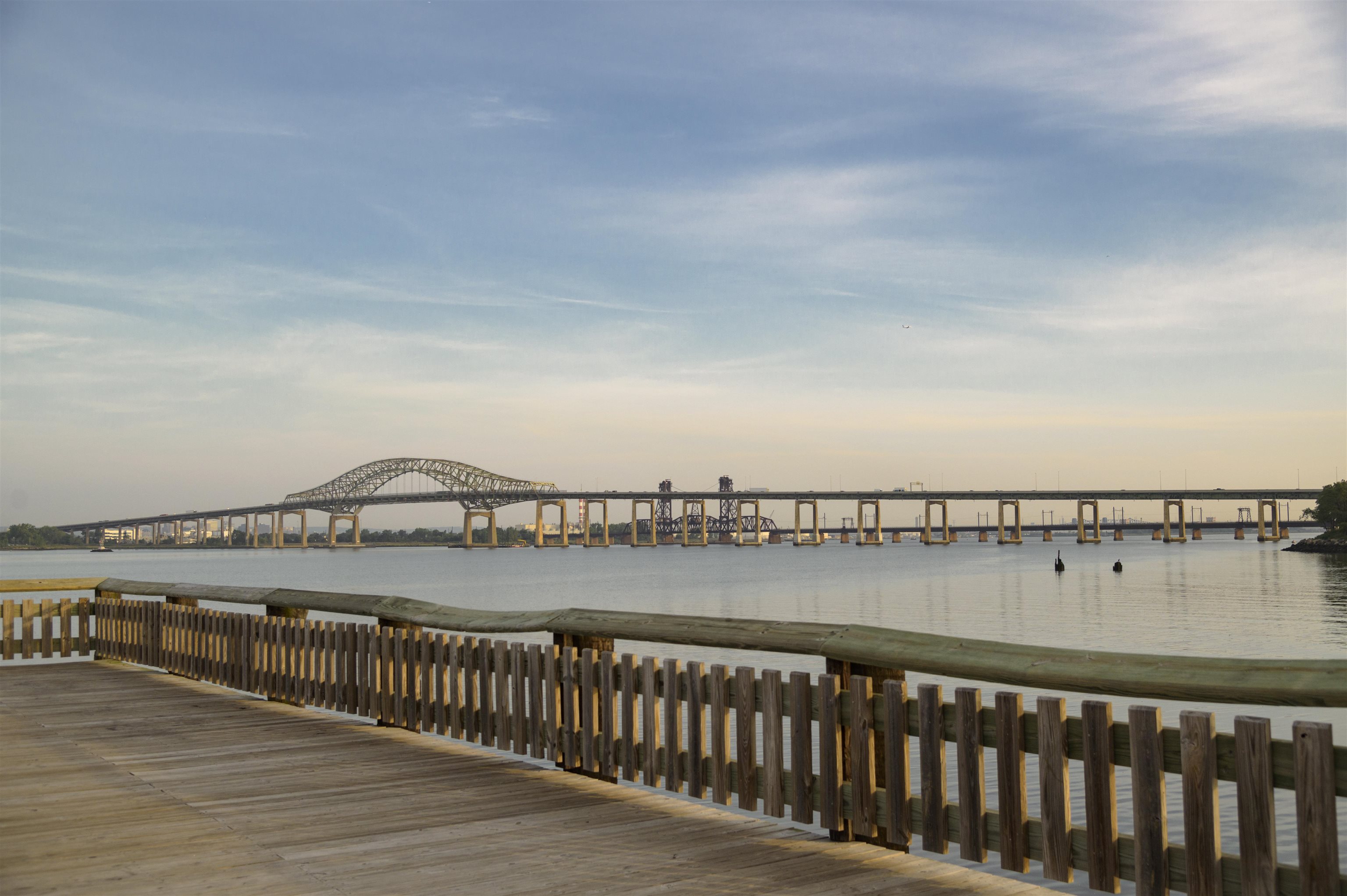 477 Broadway, Unit 409 Bayonne, NJ 07002 - Photo 13 of 19 a view of balcony with city and ocean view