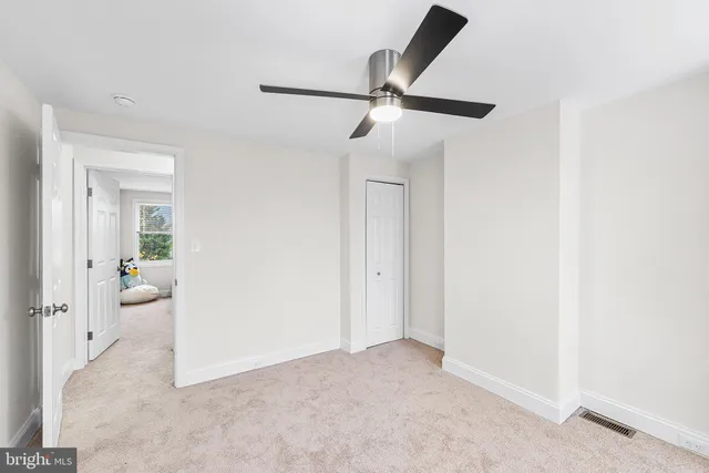 a view of empty room