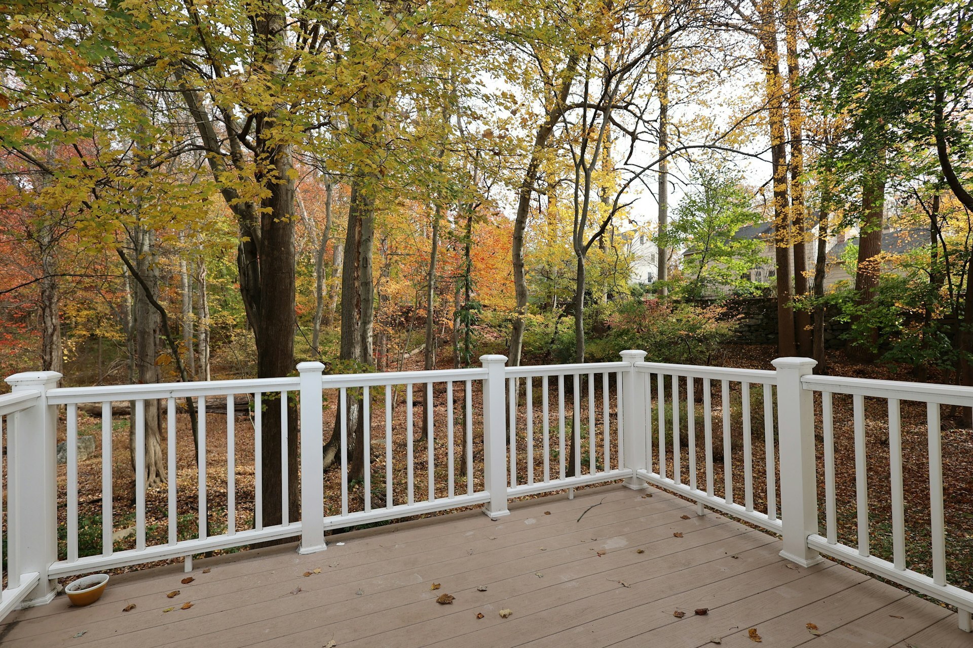 44 Deer Run Road Fairfield, CT 06824 - Photo 23 of 40 a view of a wooden fence