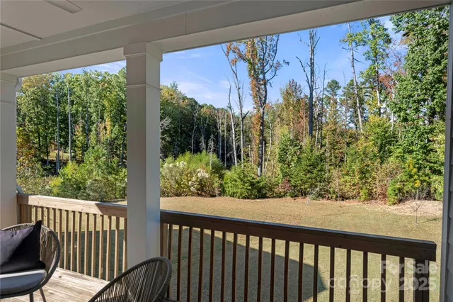 a view of a garden from a window